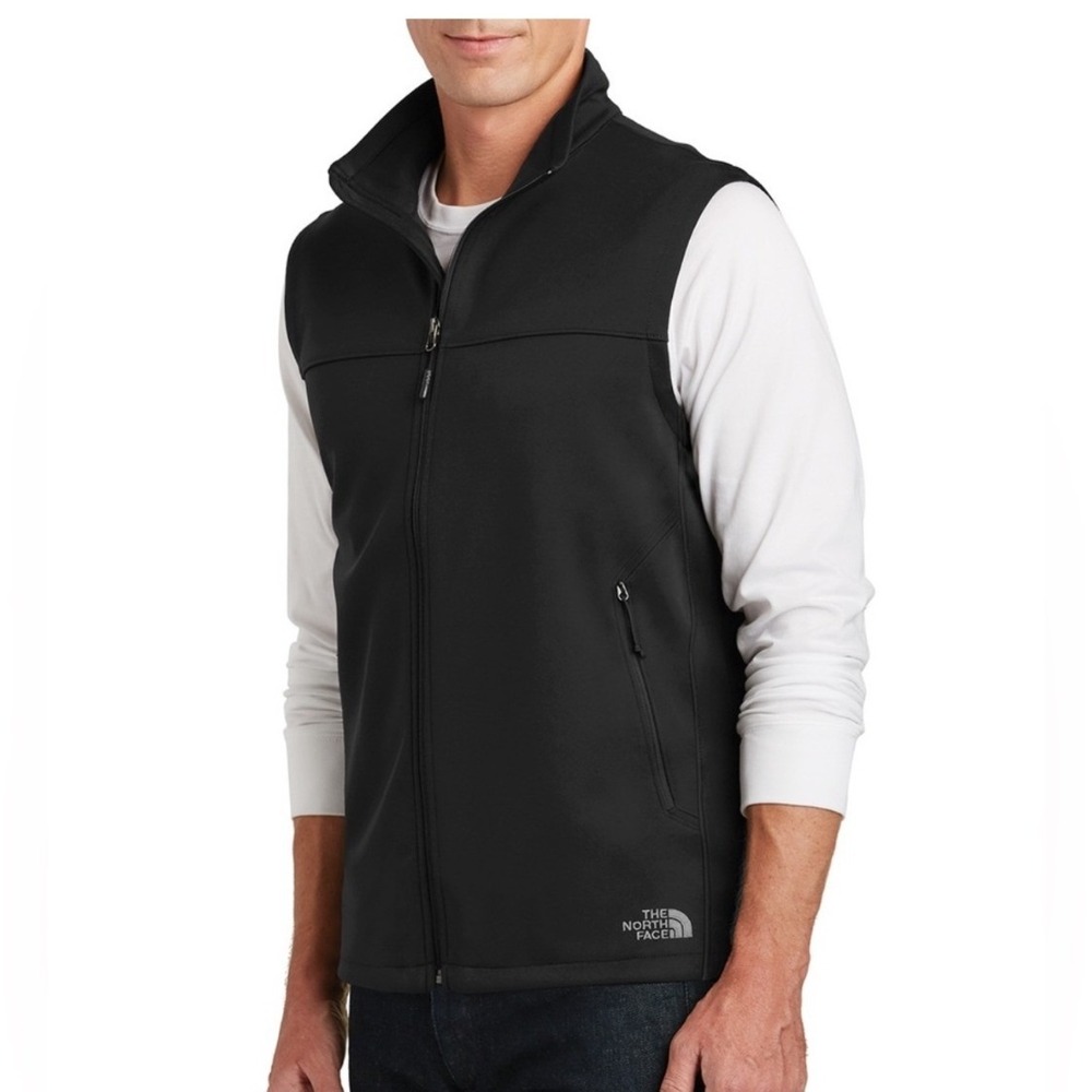 The North Face Ridgewall Soft Shell Vest Mens XL Black NEW Windproof NF0A3LGZ
